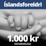 Íslandsforeldri 1.000 kr. mánaðarlegt framlag