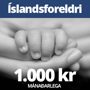 Íslandsforeldri 1.000 kr. mánaðarlegt framlag